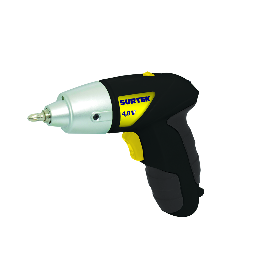 SURTEK ATORNILLADOR 1/4"      4.8V 3.5NM BAT LITIO-ION
