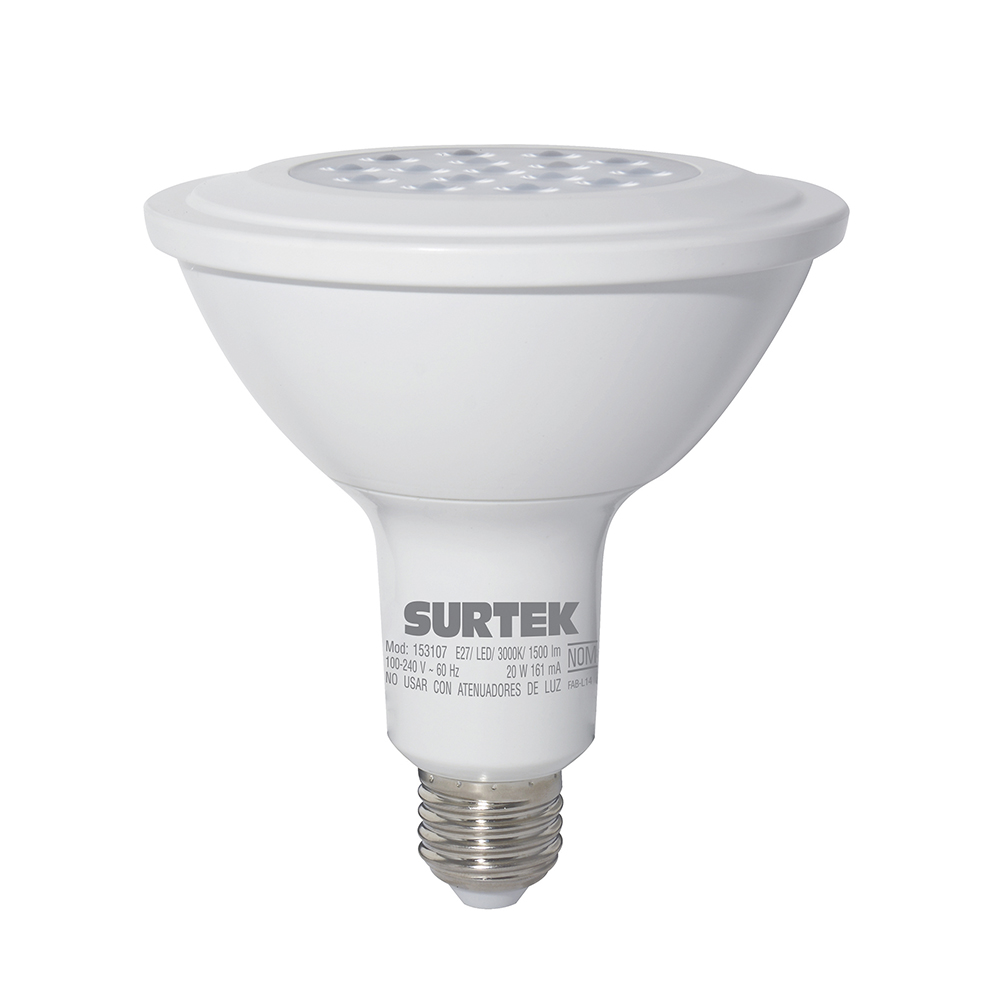 SURTEK FOCO LED 153107  PAR3820W LUZ CALIDA