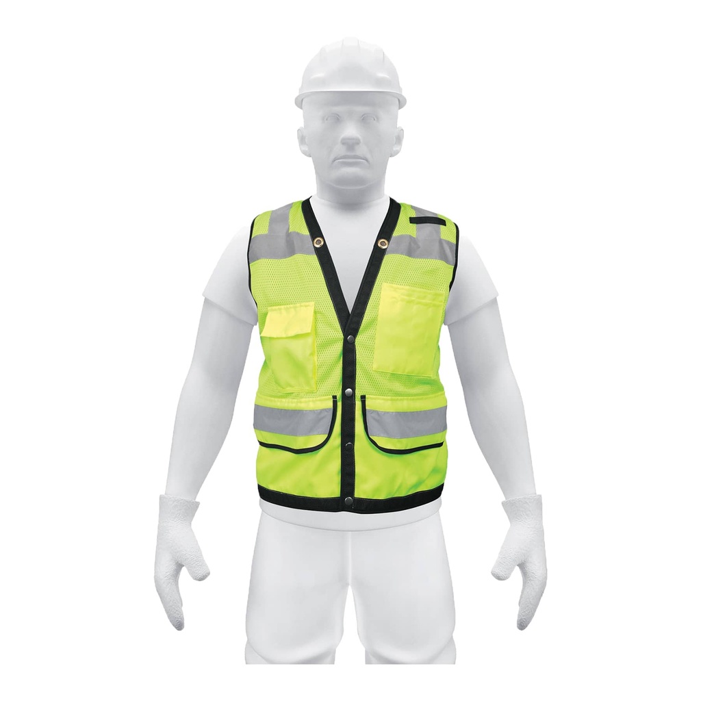 TRUPER CHALECO DE SEGURIDAD CINTA2 VERDE