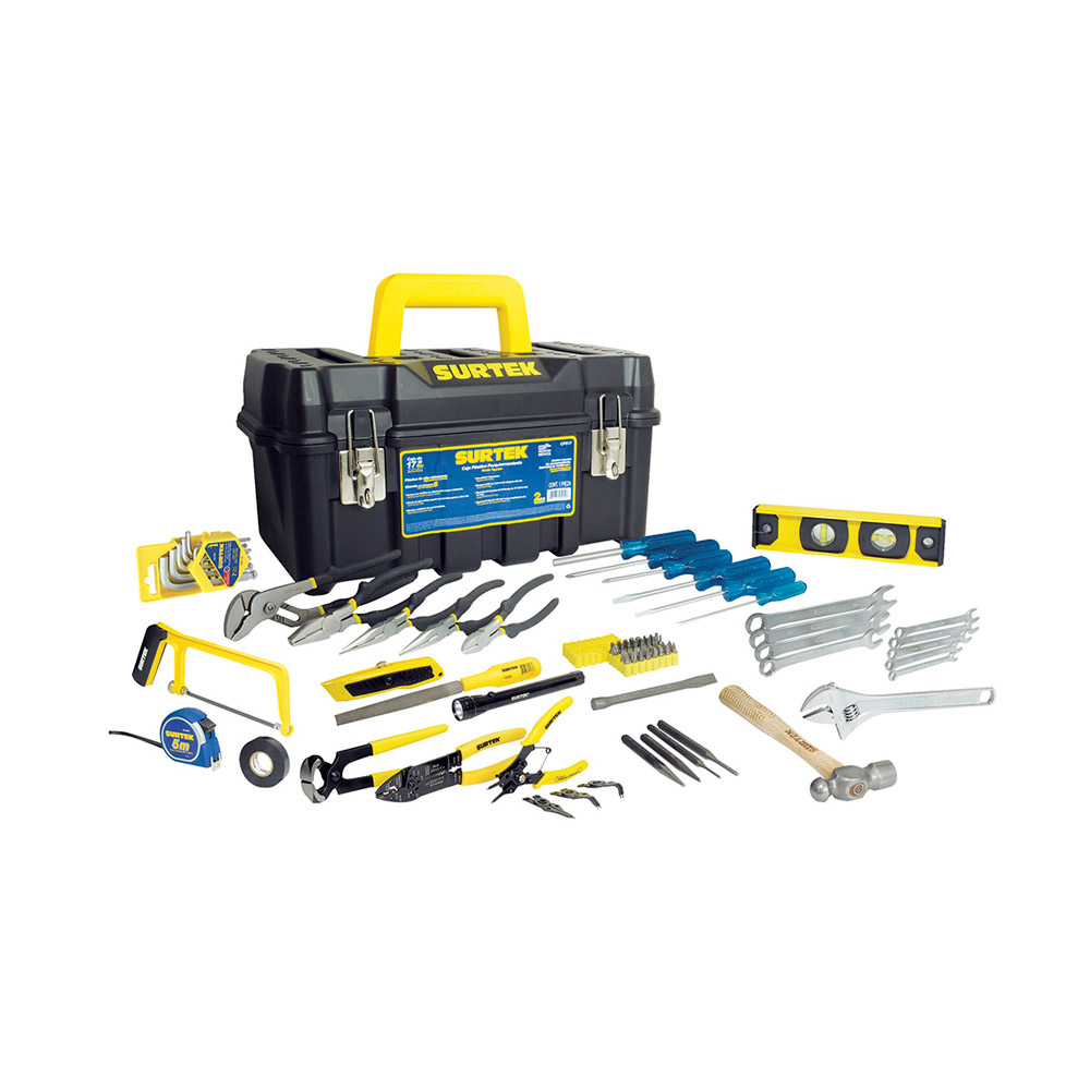 SURTEK JGO COMBINADO S78S 78PZ P/TRABAJO PROF C/CAJA