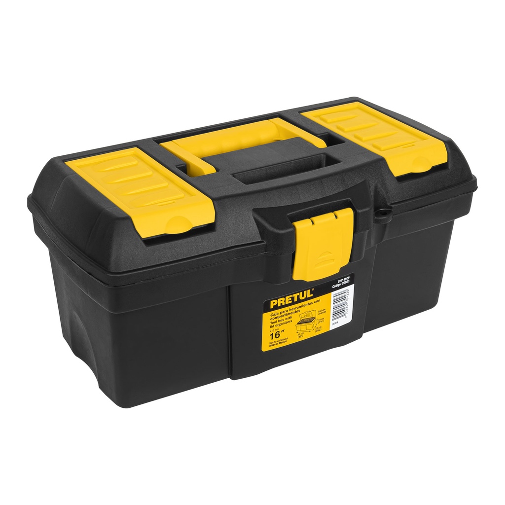 PRETUL CAJA P/HTA CHP-16CP 16" C/COMPARTIMENTOS