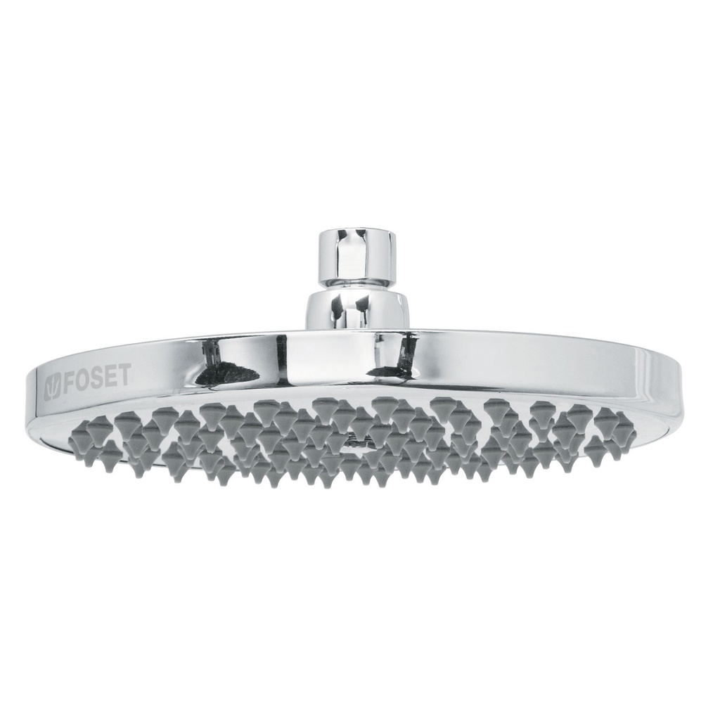 FOSET REGADERA R-208S 8" LATONREDONDA CROMADA