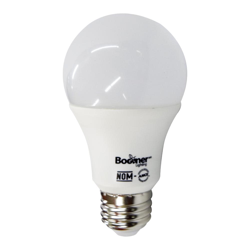 BOOMER FOCO LED 5.5W 6500K    A19 LUZ FRIA