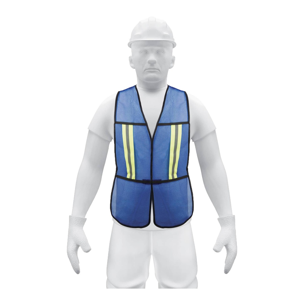 PRETUL CHALECO CHS-200A AZUL C/CINTAS DOBLES 3/4" A.V. UNIT