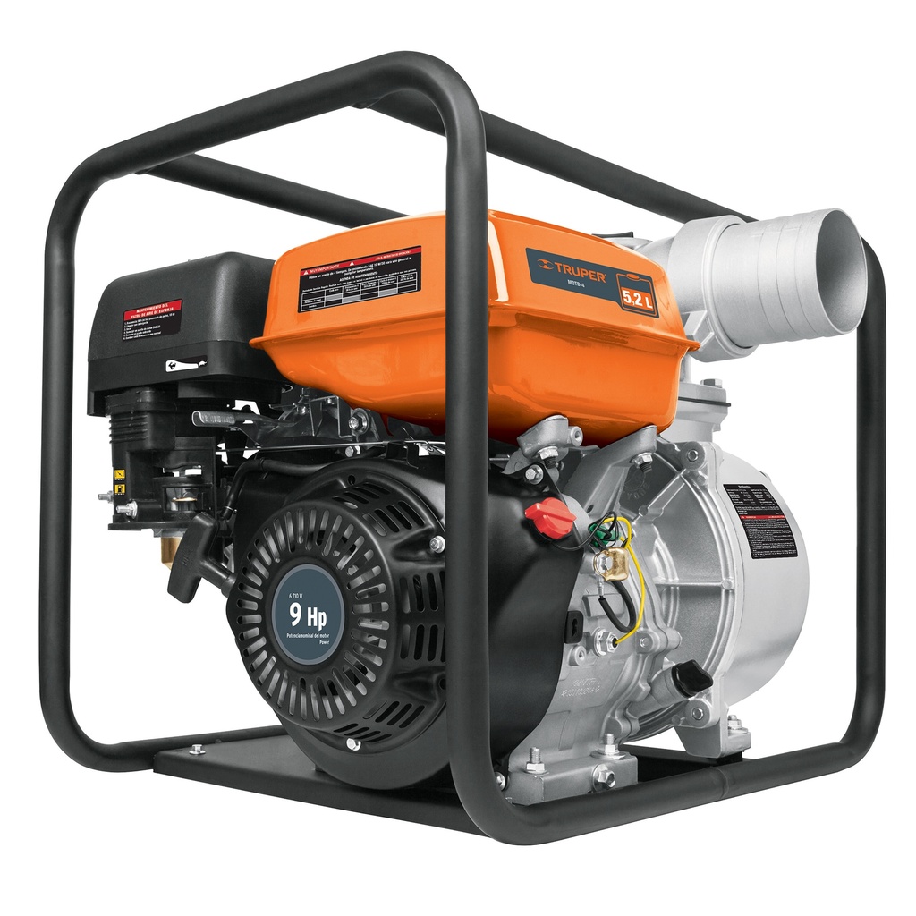 TRUPER MOTOBOMBA MOTB-4 P/AGUA 9HP4" 1500L/M