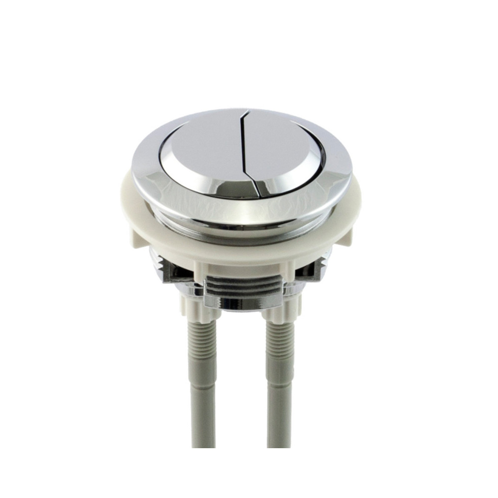 FLUIDMASTER BOTON 800P-48 48MM CROMADO DESCARGA DUAL