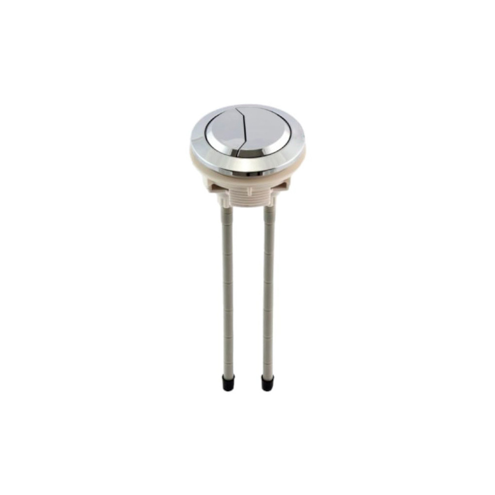 FLUIDMASTER BOTON 800P-58 58MM CROMADO DESCARGA DUAL