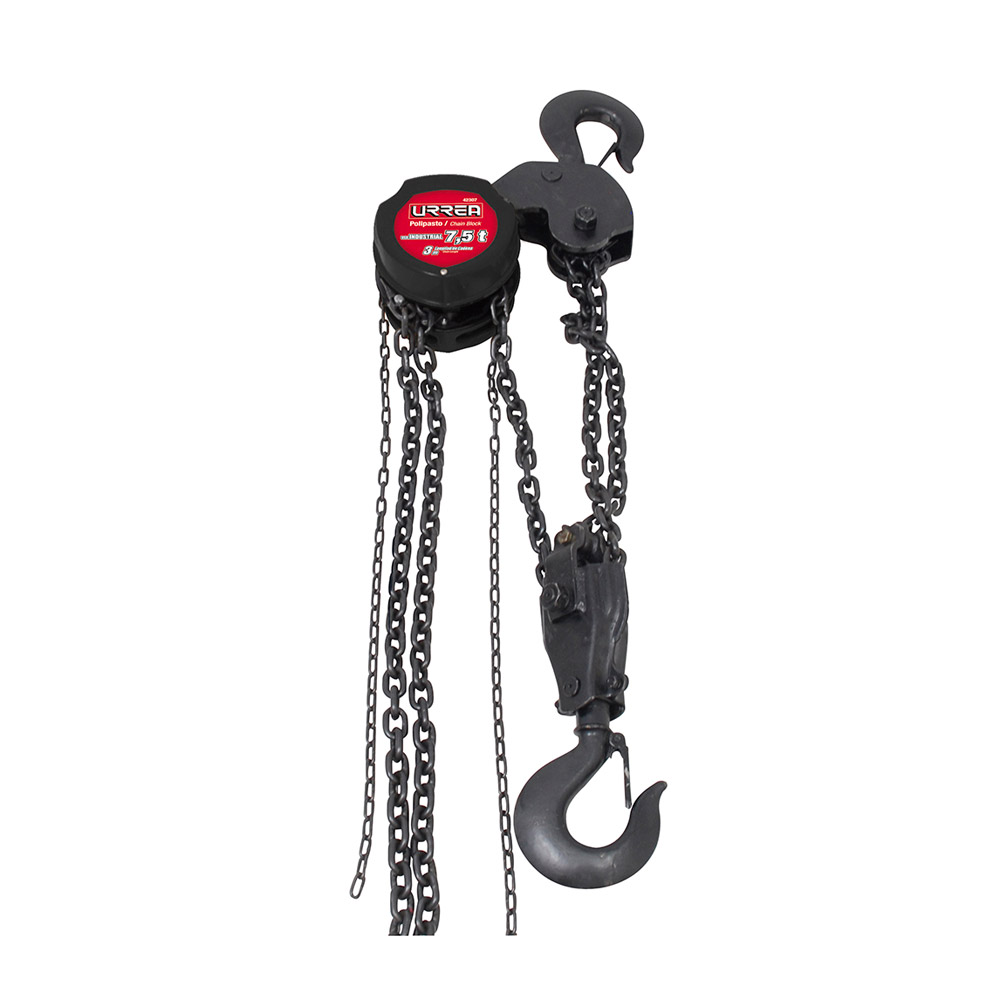 URREA GARRUCHA NEGRA IND      D/CADENA 7.5TONX3MT