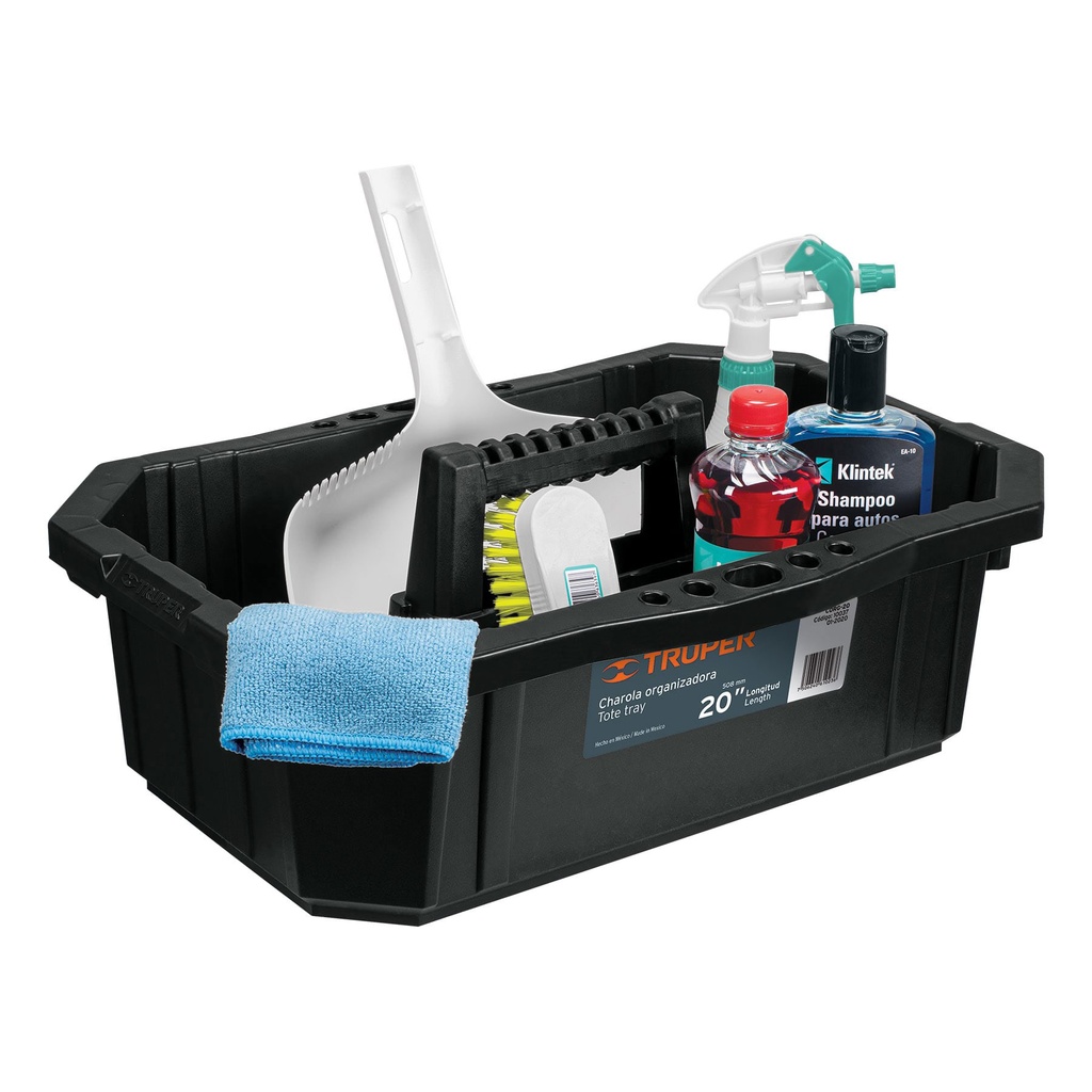 TRUPER CHAROLA CORG-20 20" USOS MULTIPLES PLASTICA