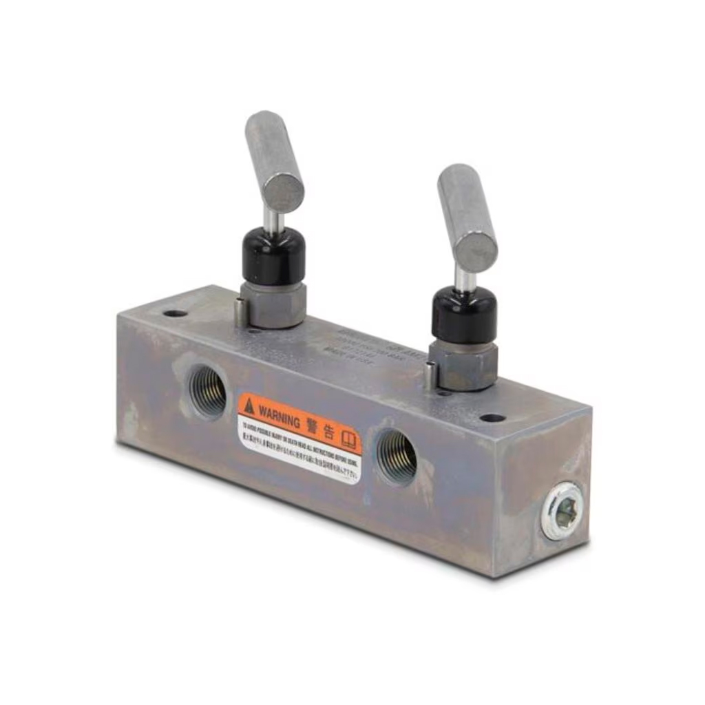 ENERPAC BLOQUE DISTRIBUIDOR AM21 2 VIAS 3/8 10000 PSI