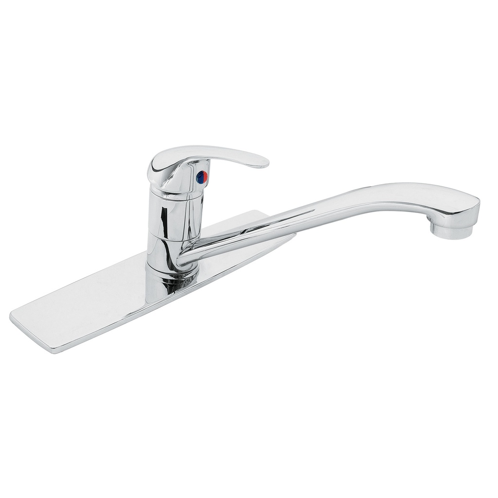 FOSET MONOMANDO AQF-85 CUELLO RECTO P/FREGADERO