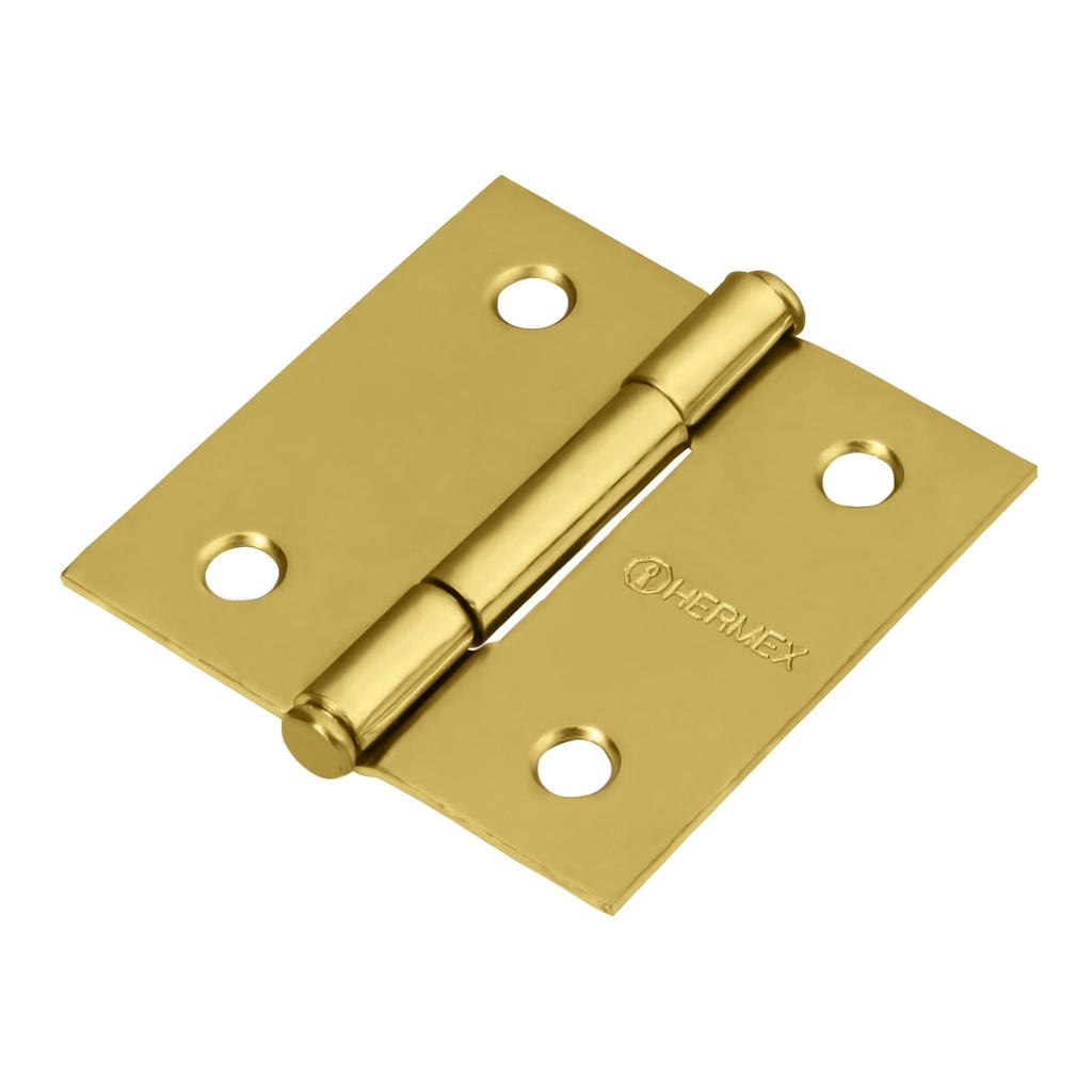 HERMEX BISAGRA BC-201P 2" CUADRADA LATON CABEZA PLANA