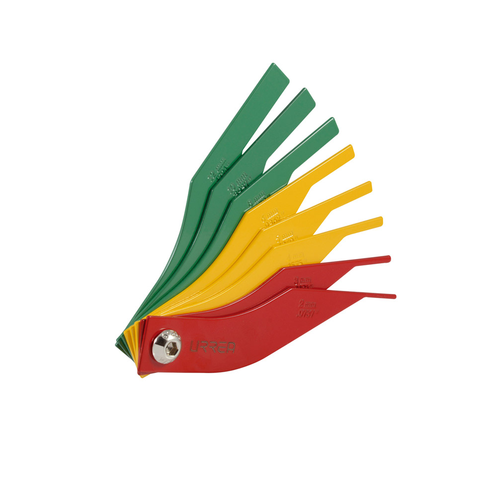 URREA CALIBRADOR 8 HOJAS 2337 DE BALATAS