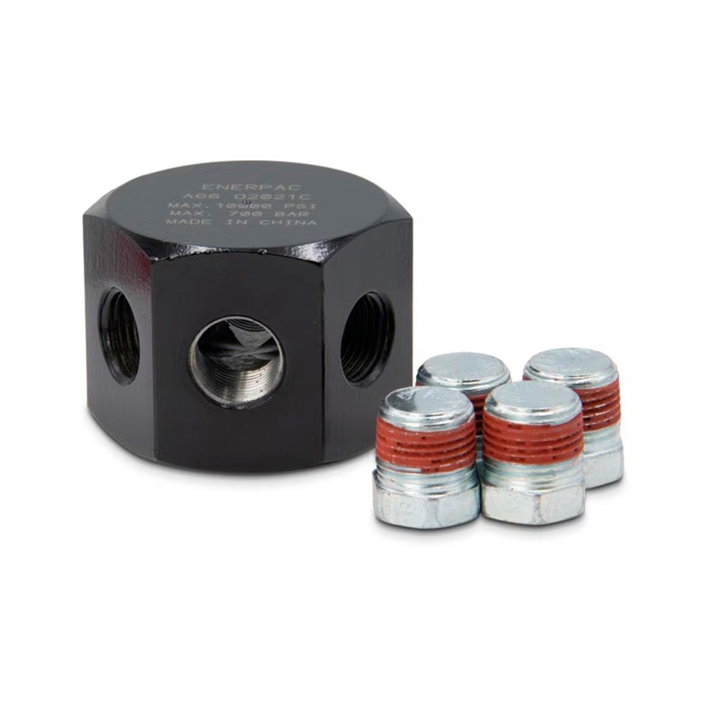 ENERPAC DIVISOR FLUJO HEX A66 10000PSI HID 6 PUERTOS