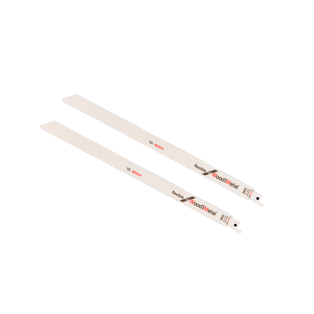 BOSCH SIERRA SABLE BIM 300MM  2 PZ MADERA/METAL S 1222 VF