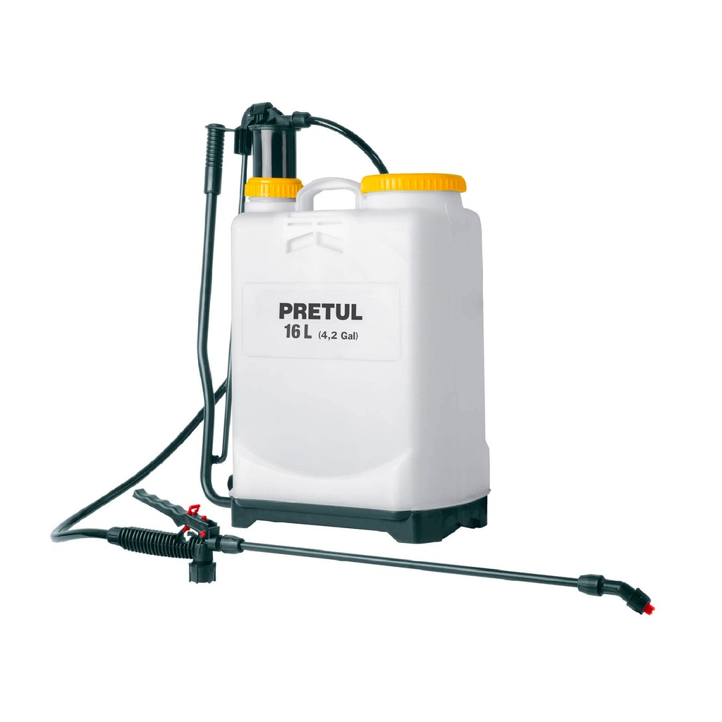 PRETUL FUMIGADOR MOCHILA 16LT FUM-16P