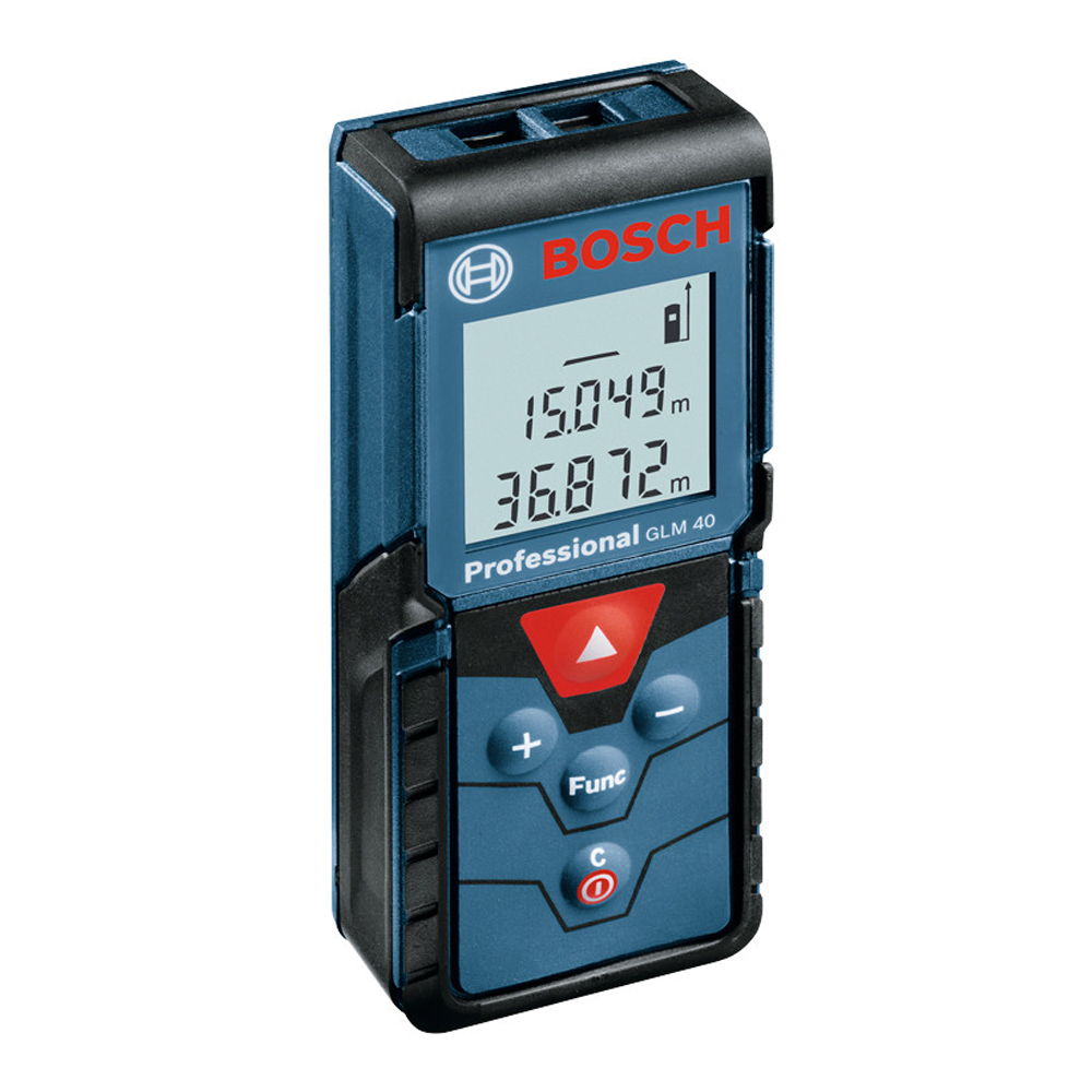 BOSCH MEDIDOR DE DISTANCIA 40MLASER 2. 2 BAT AAA GLM 40