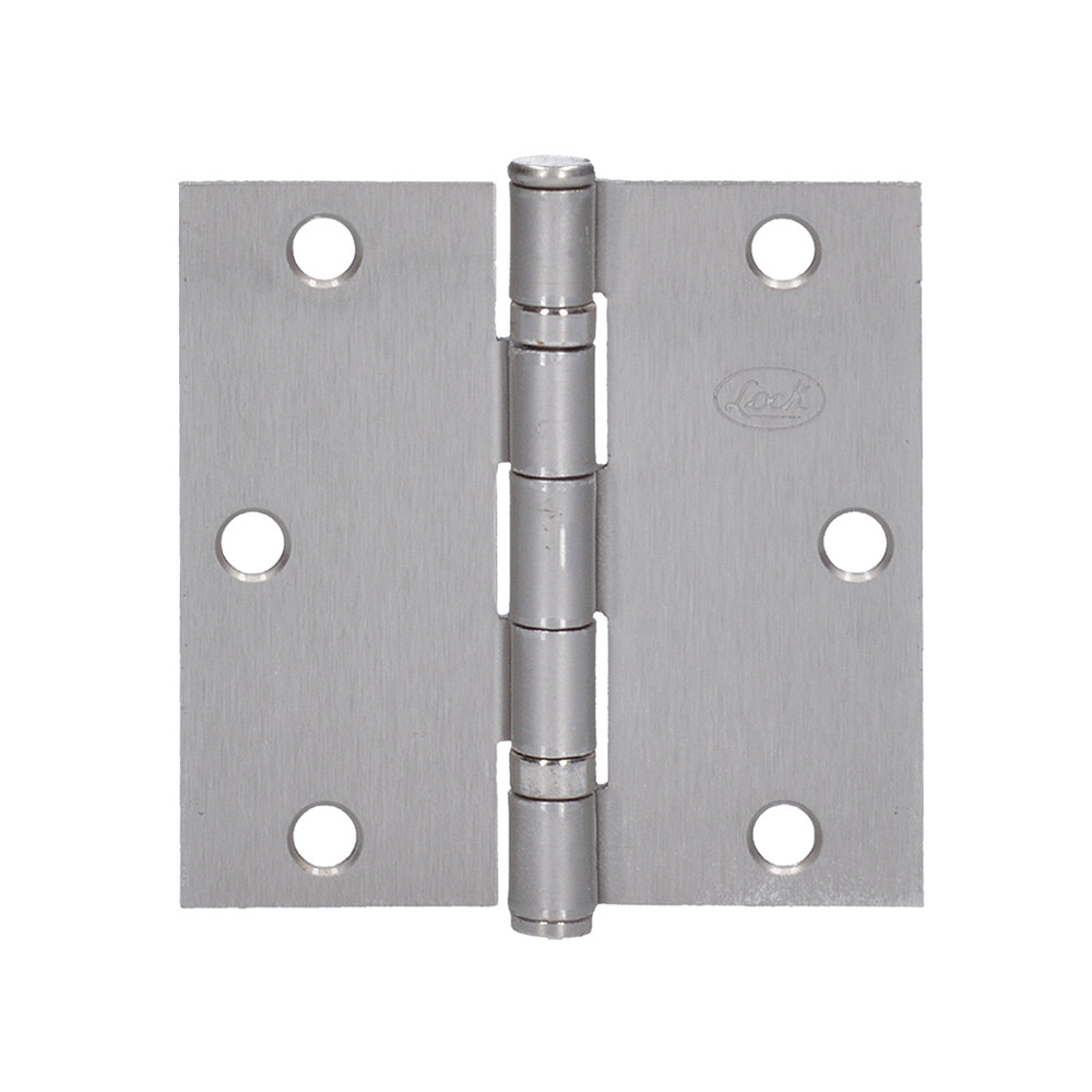 LOCK BISAGRA ARQUITECTONICA CUADRADA NIQUEL 3.5" 32BL