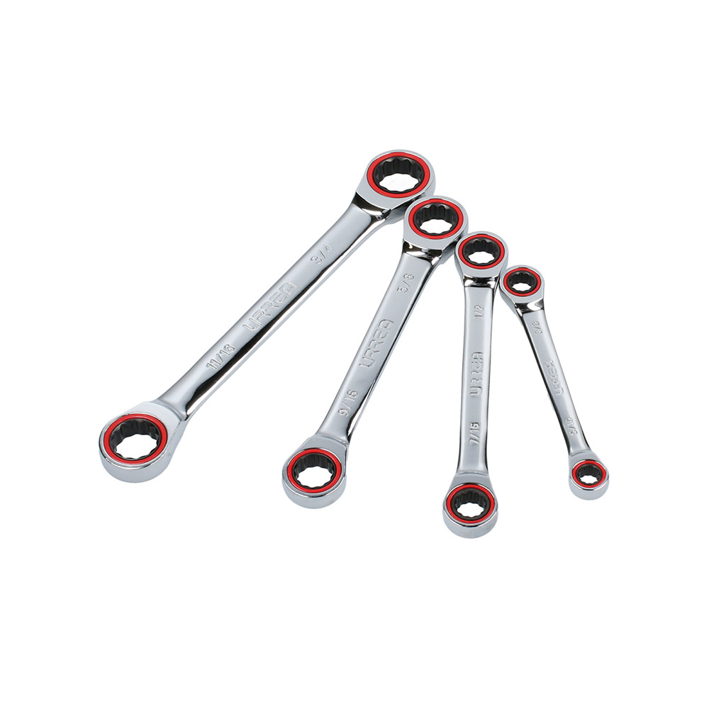 URREA JGO LLAVES ESTRIAS  11M4 4PZS DE MATRACA STD