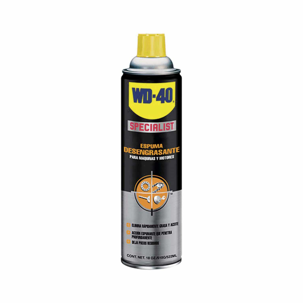 WD-40 AEROSOL ESPUMA          DESENGRASANTE 18OZ