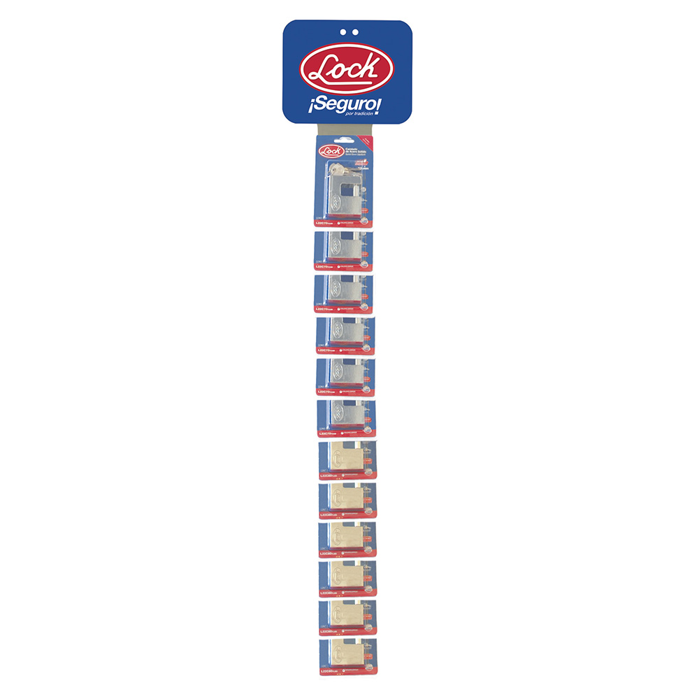 LOCK TIRA DE IMPULSO LTIM22CT C/ CANDADOS D/CORTINA TETRA