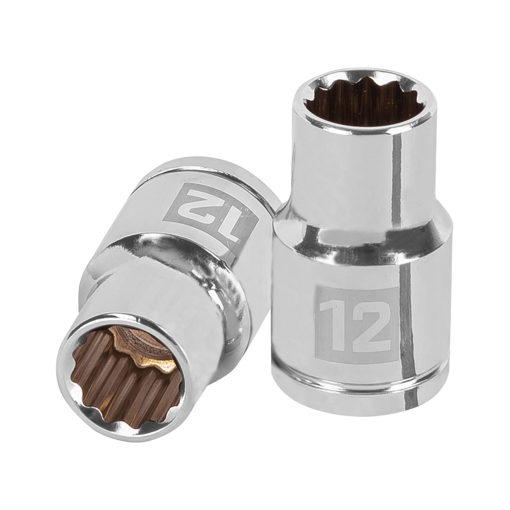 TRUPER DADO 12 PUNTAS D-1212-EM 12MMCUAD 1/2