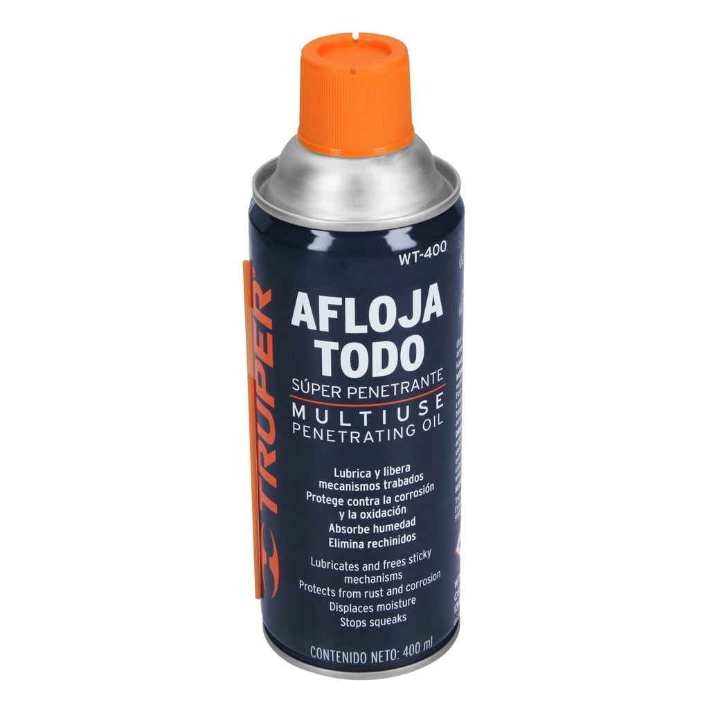TRUPER AFLOJATODO 400ML       ACEITE EN AEROSOL