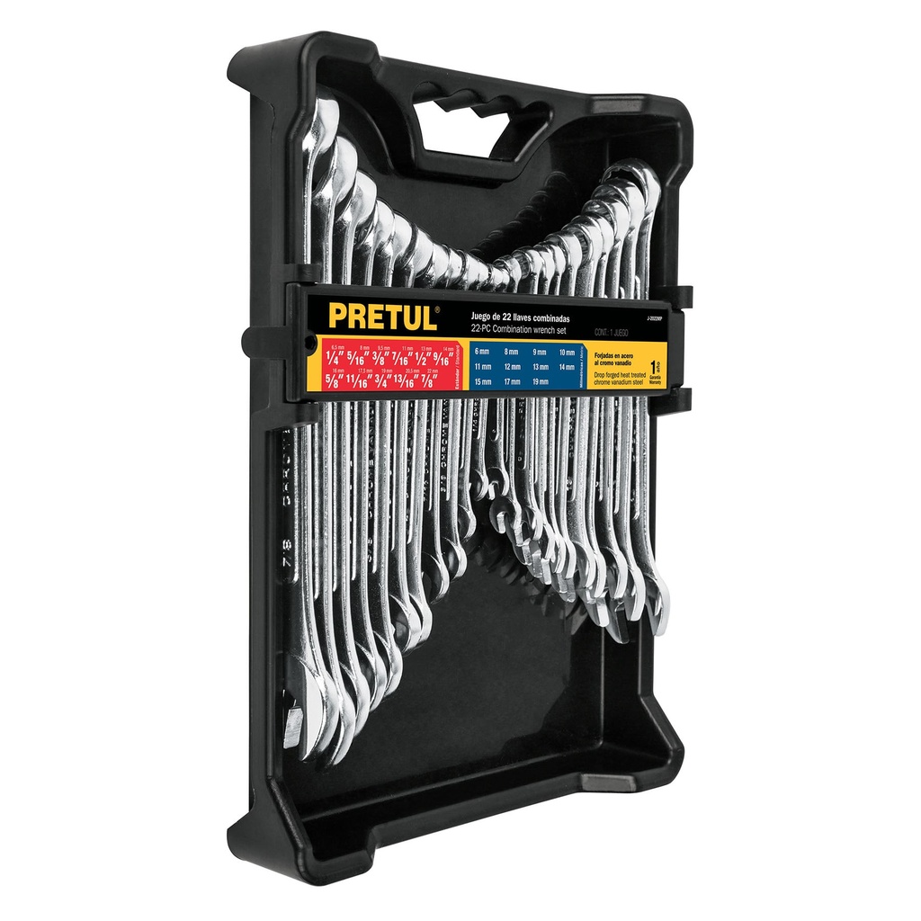 PRETUL JGO LLAVES COMB J-2022MP 22PZSTD Y MM