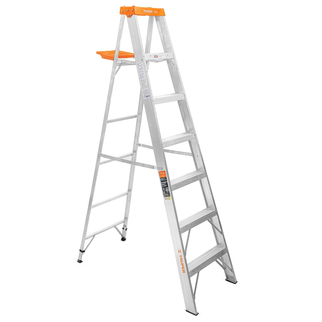 TRUPER ESCALERA D/TIJERA      6 ESC./7FT ALUM-T-II EST-26