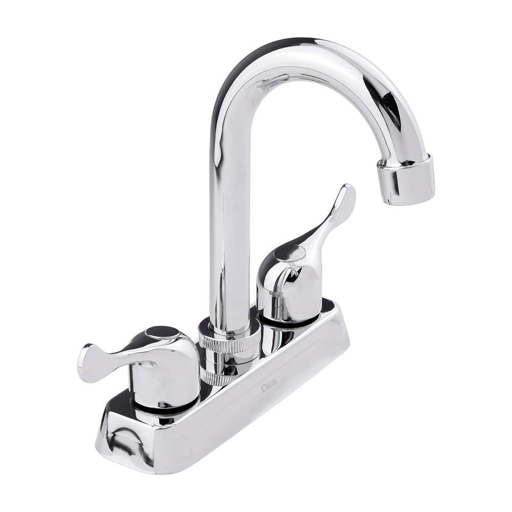 DICA MEZCLADORA P/LAVABO 4"   CROMO T/BAR CUB MANERAL 4084