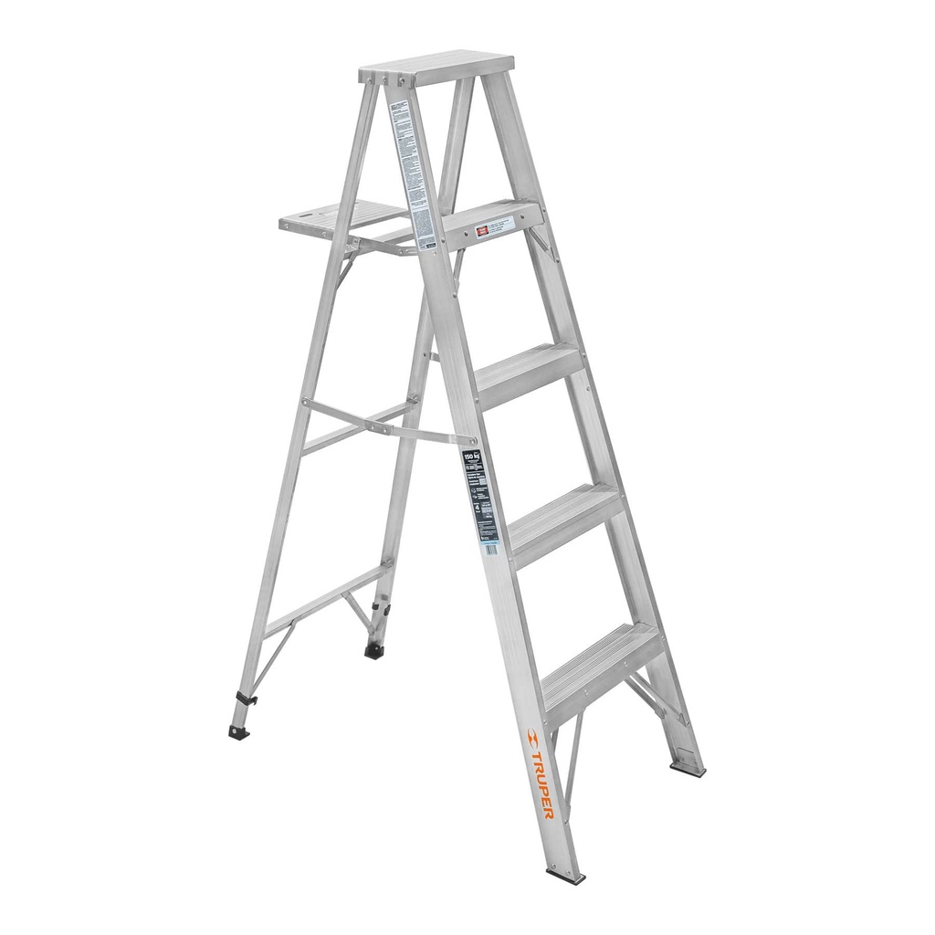 TRUPER ESCALERA D/TIJERA      4 ESC./5FT ALUM-T-II ESTA-34