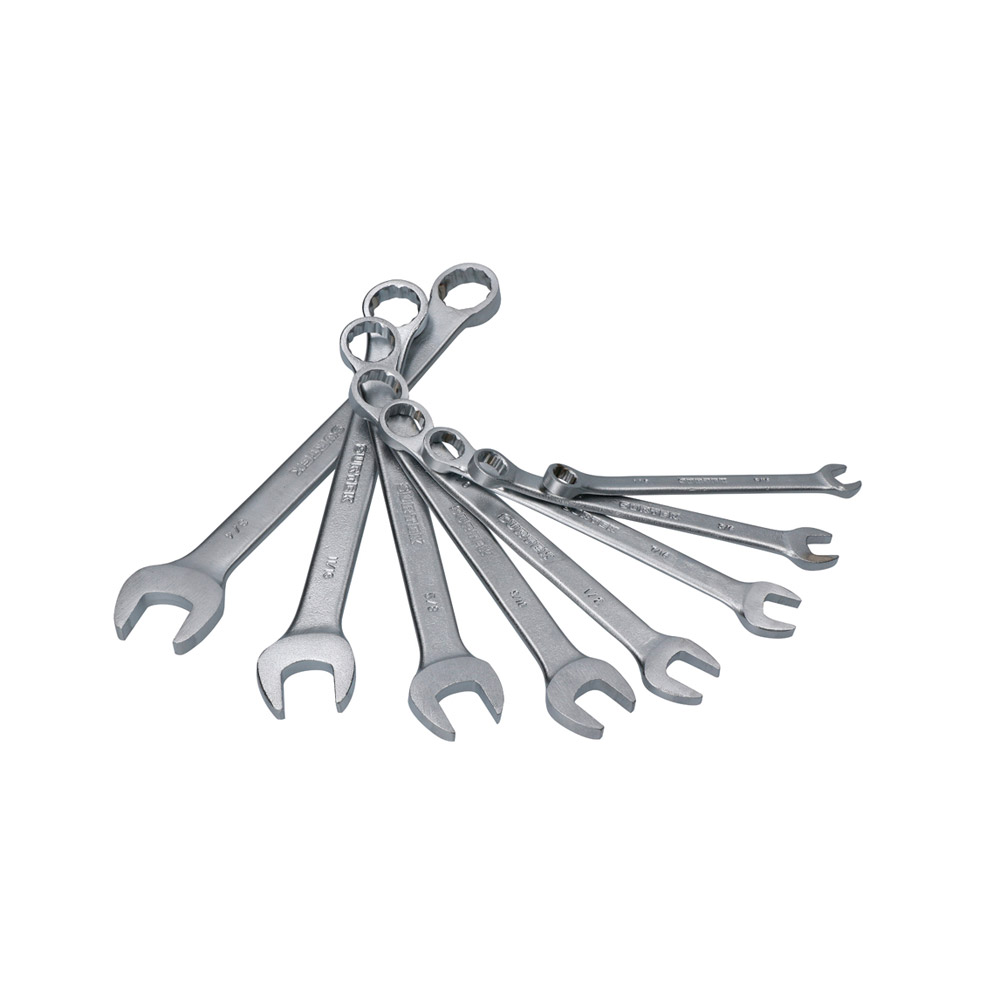 SURTEK JGO 8 LLAVES COMB STD F14S SATIN 12PUNTAS C/ESTUCH