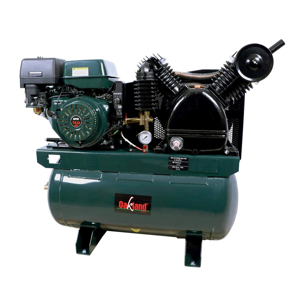 OAKLAND COMPRESOR 14HP 114LT  A GASOL 4TPOS CG-1314