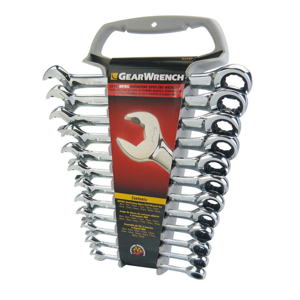 GEARWRENCH JGO LLAVES COMBINADAS 8559712PZ C/MATRACA
