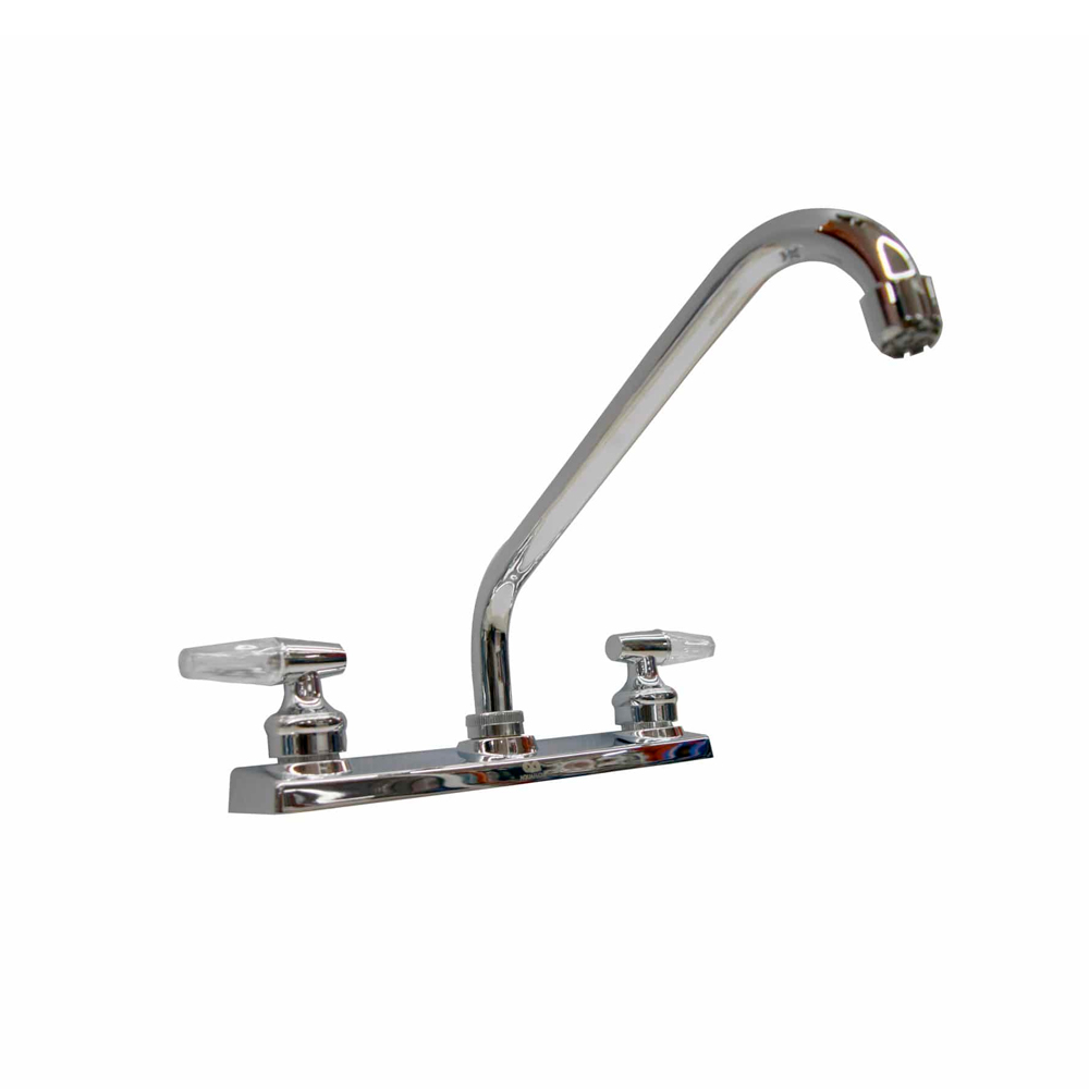 AQUAFLOW MEZCLADORA AQF-0421 P/FEGADERO CROMO CRYSTAL