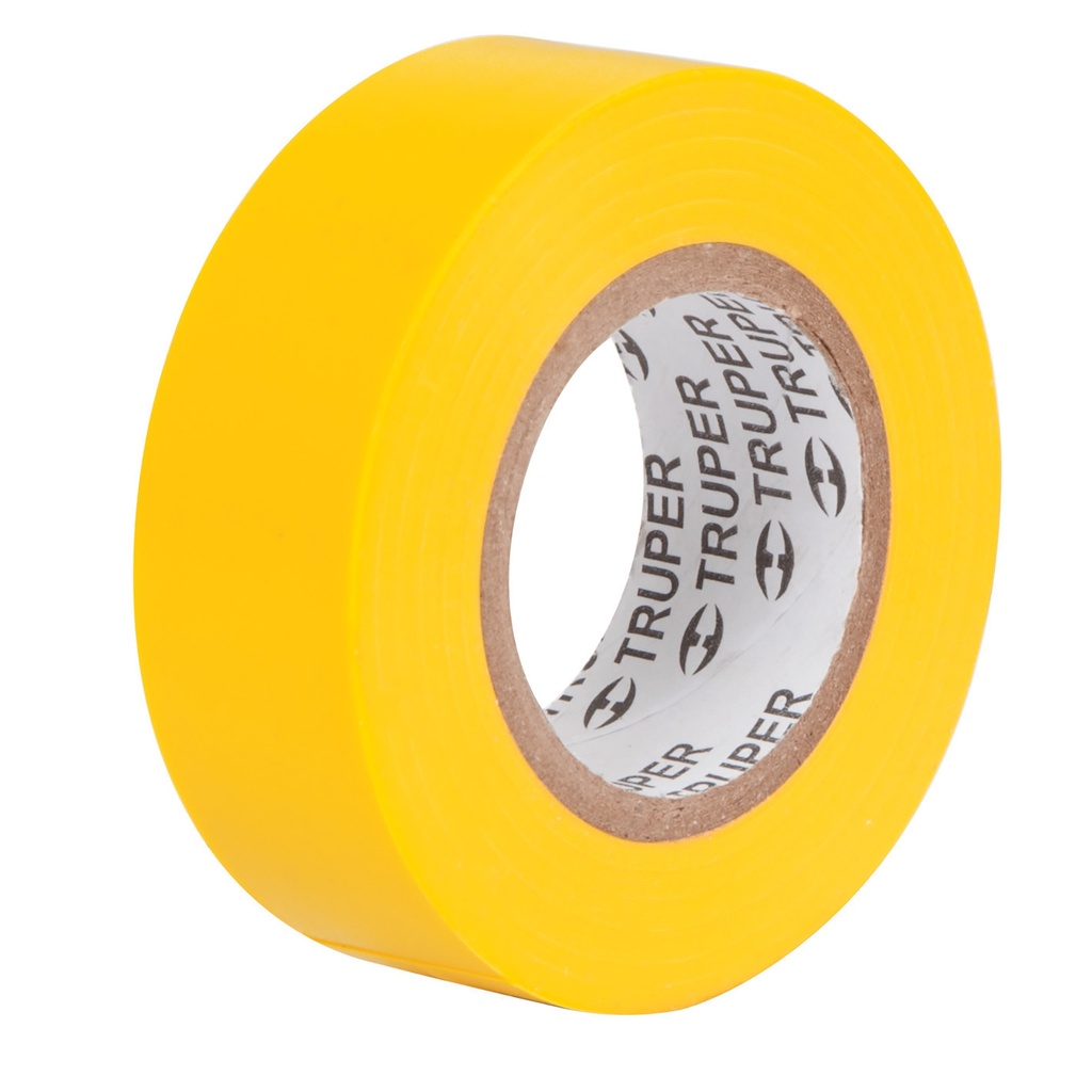 TRUPER CINTA AISLANTE         19MMX9MT AMARILLO M-22A
