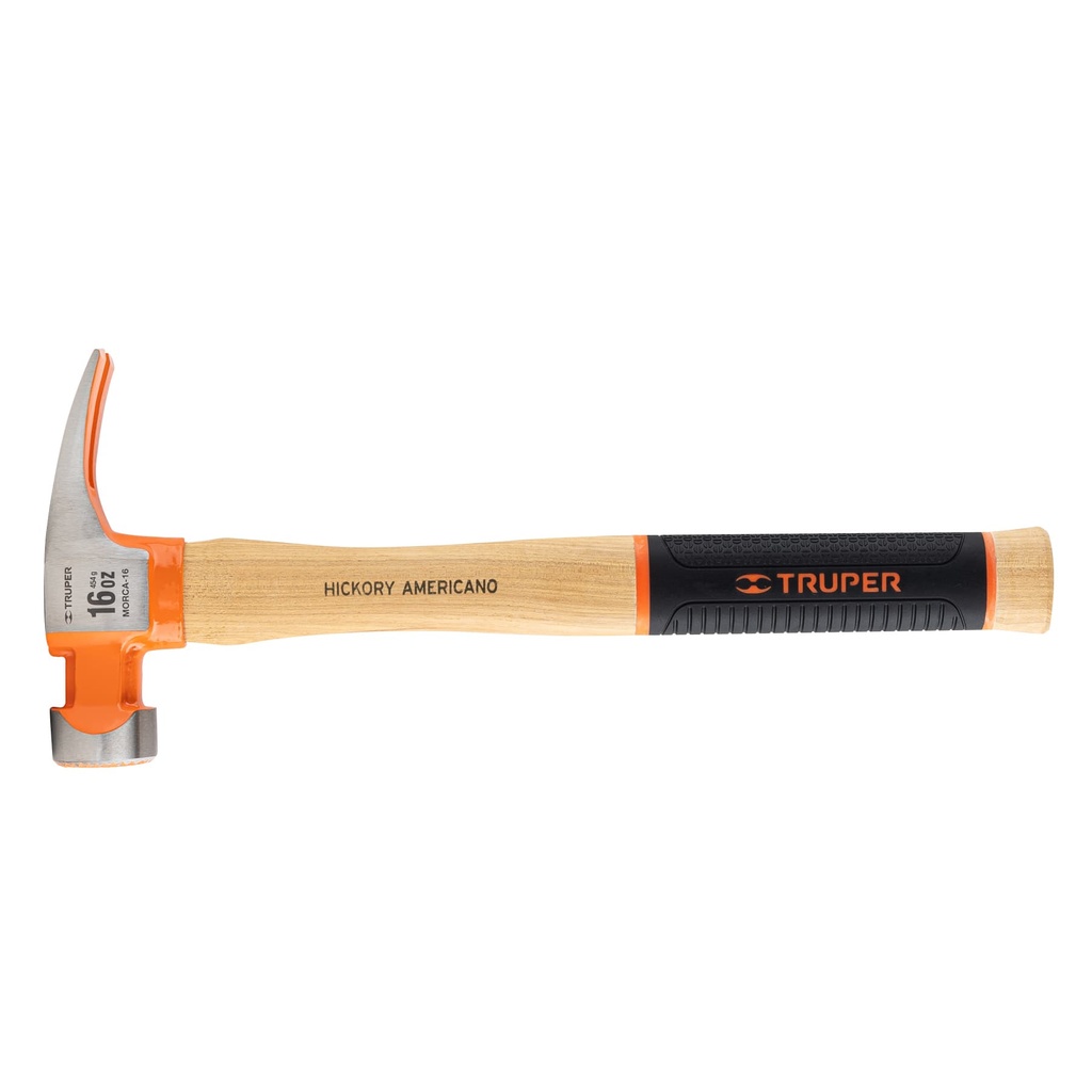 TRUPER MARTILLO MORCA-16 16OZ BOCA FRESADA CAL RIPPER HICKOR