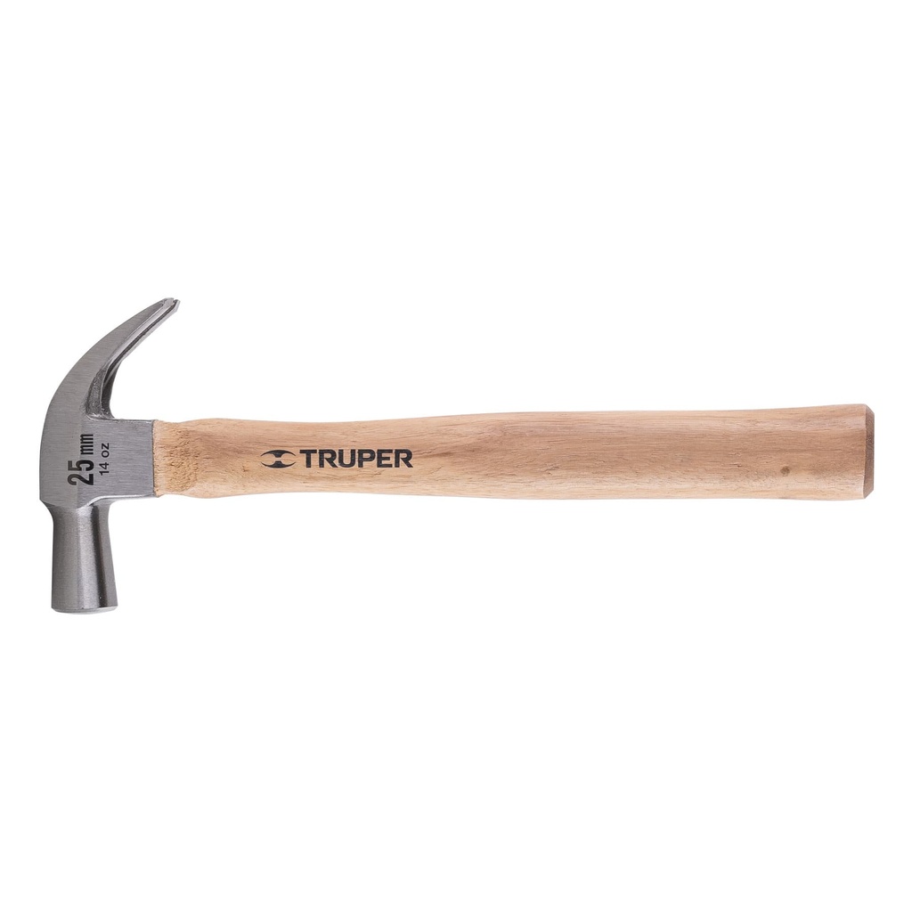 TRUPER MARTILLO 25MM CABEZA   CONICA PULID MGO ENCINO MAC-25