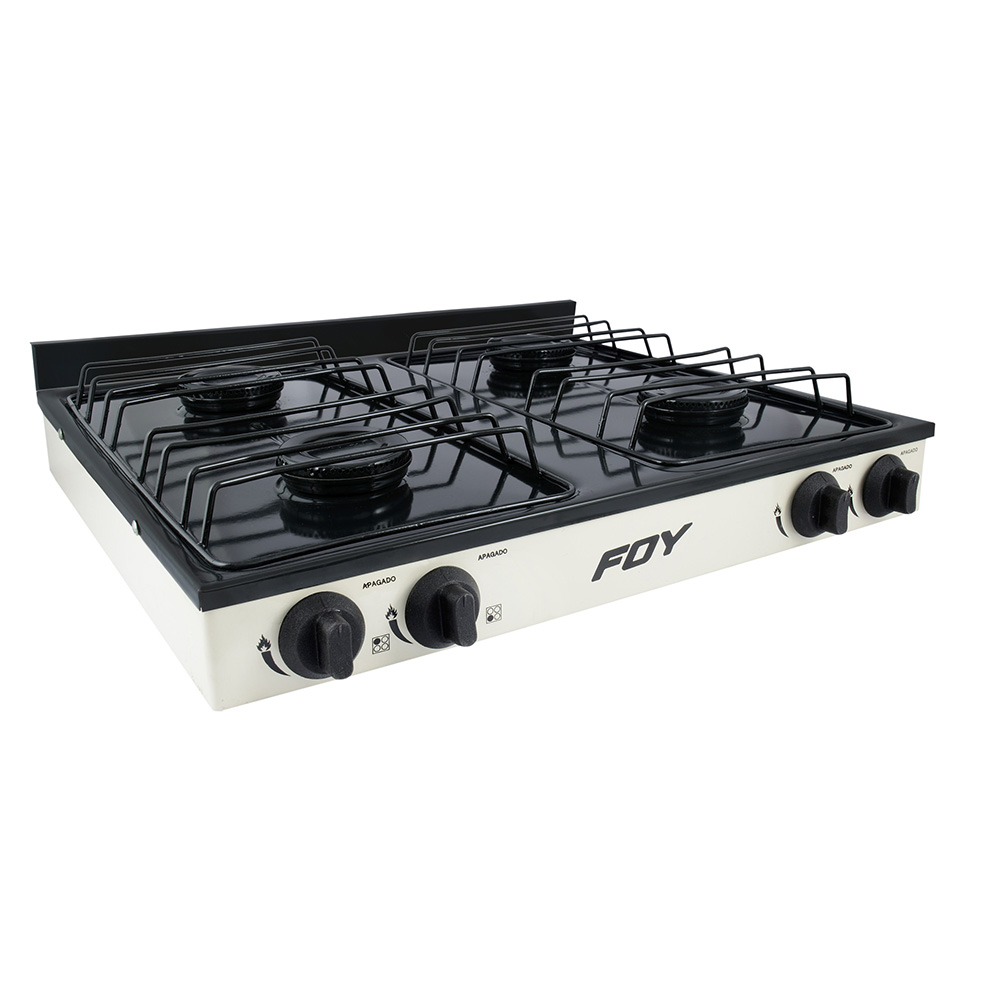 FOY ESTUFA GAS 144717  4 QUEMADORES BLANCO