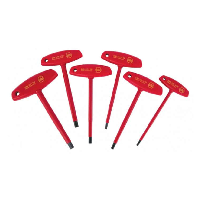 WIHA JGO LLAVE HEX T 33490 6PZ AISLADAS