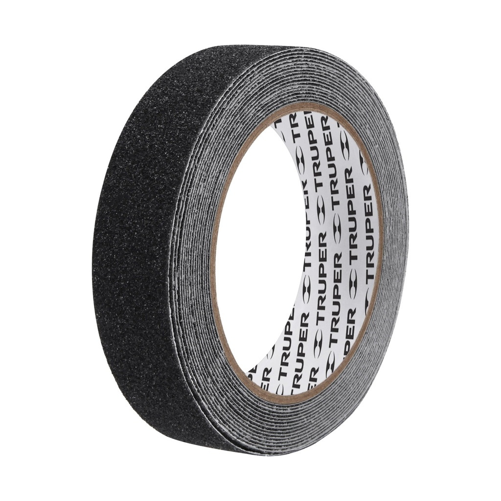 TRUPER CINTA ANTIDERRAPANTE   25MMX5MT NEGRA CIA-15N