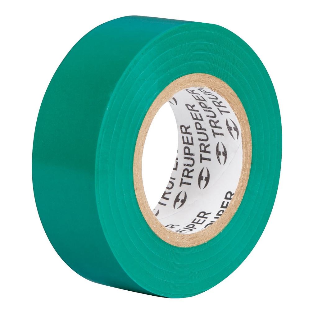 TRUPER CINTA AISLANTE         19MMX9MT VERDE M-22V