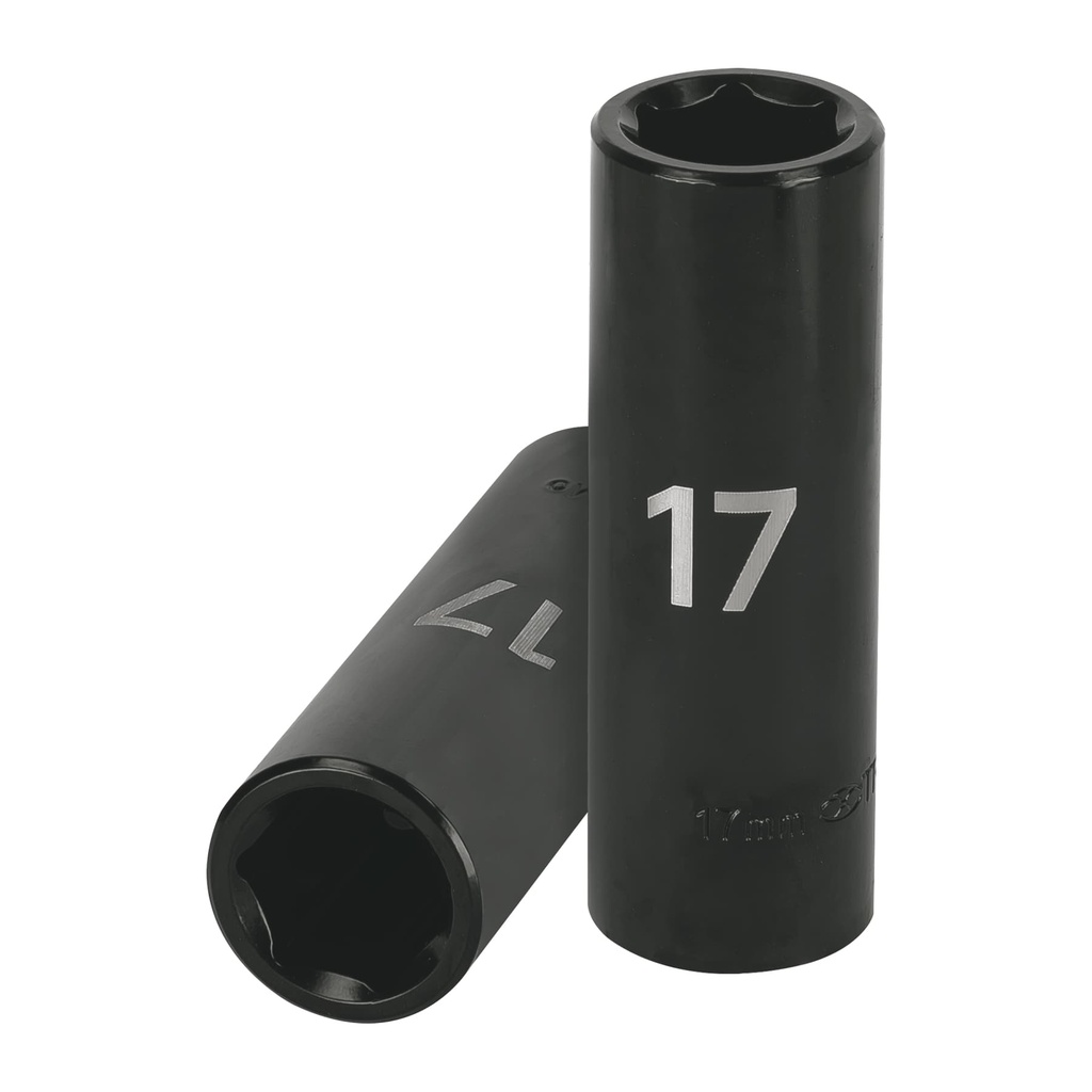 TRUPER DADO 6 PUNTAS CUADRO 1/2 DE 17 MM D-7317-M