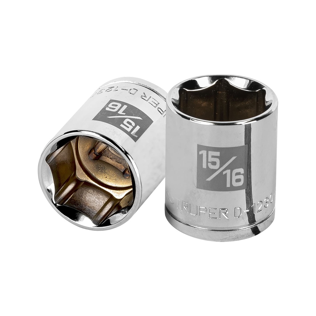 TRUPER DADO CORTO 1/2 6 PUNTASSTD 15/16 D-5430-H