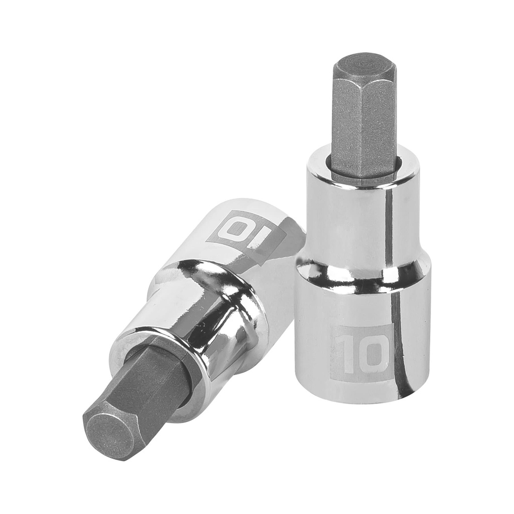 TRUPER DADO 1/2 PUNTA HEXAGONAL METRICA D-1241-10D-5441-10M