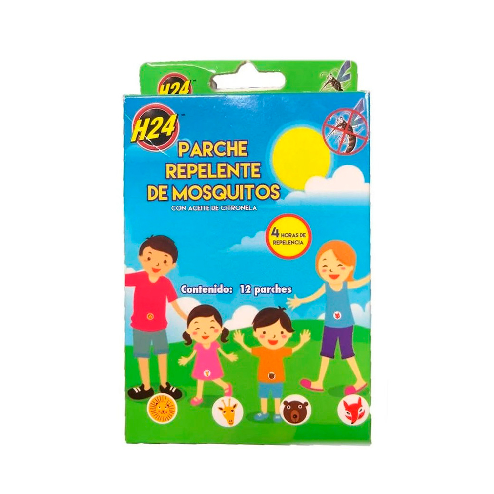 PARCHE REPELENTE DE MOSQUITOS 318 H-24 12PZ