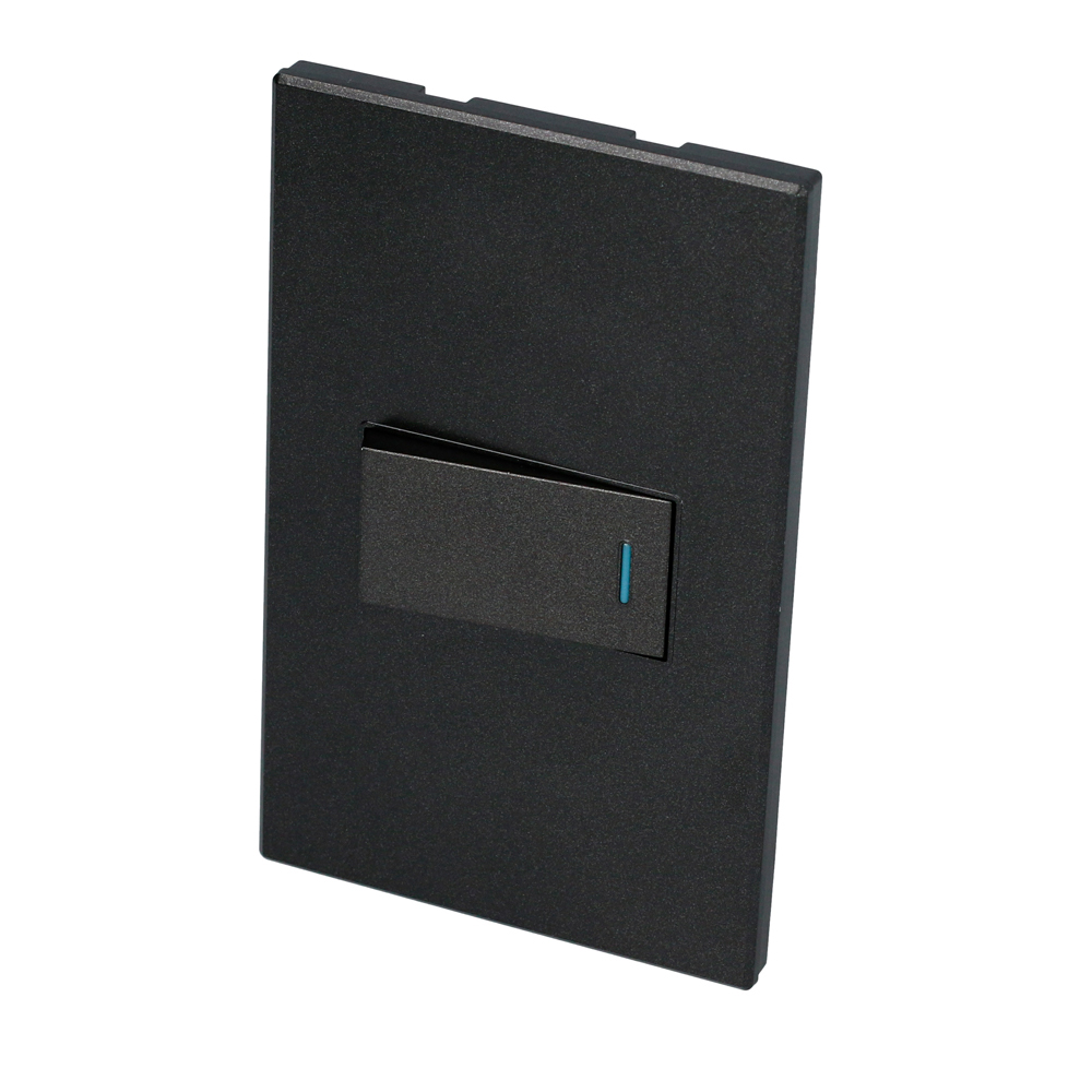 SURTEK PLACA P619N  1APAGADORNEGRO PREMIUM 1/3