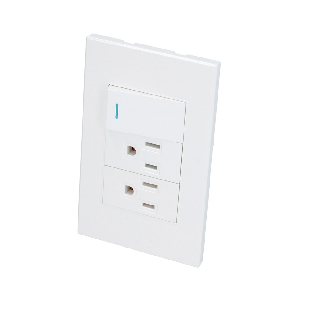 SURTEK PLACA P625B  1APAGADOR2CONT BLANCO PREMIUM 1/3