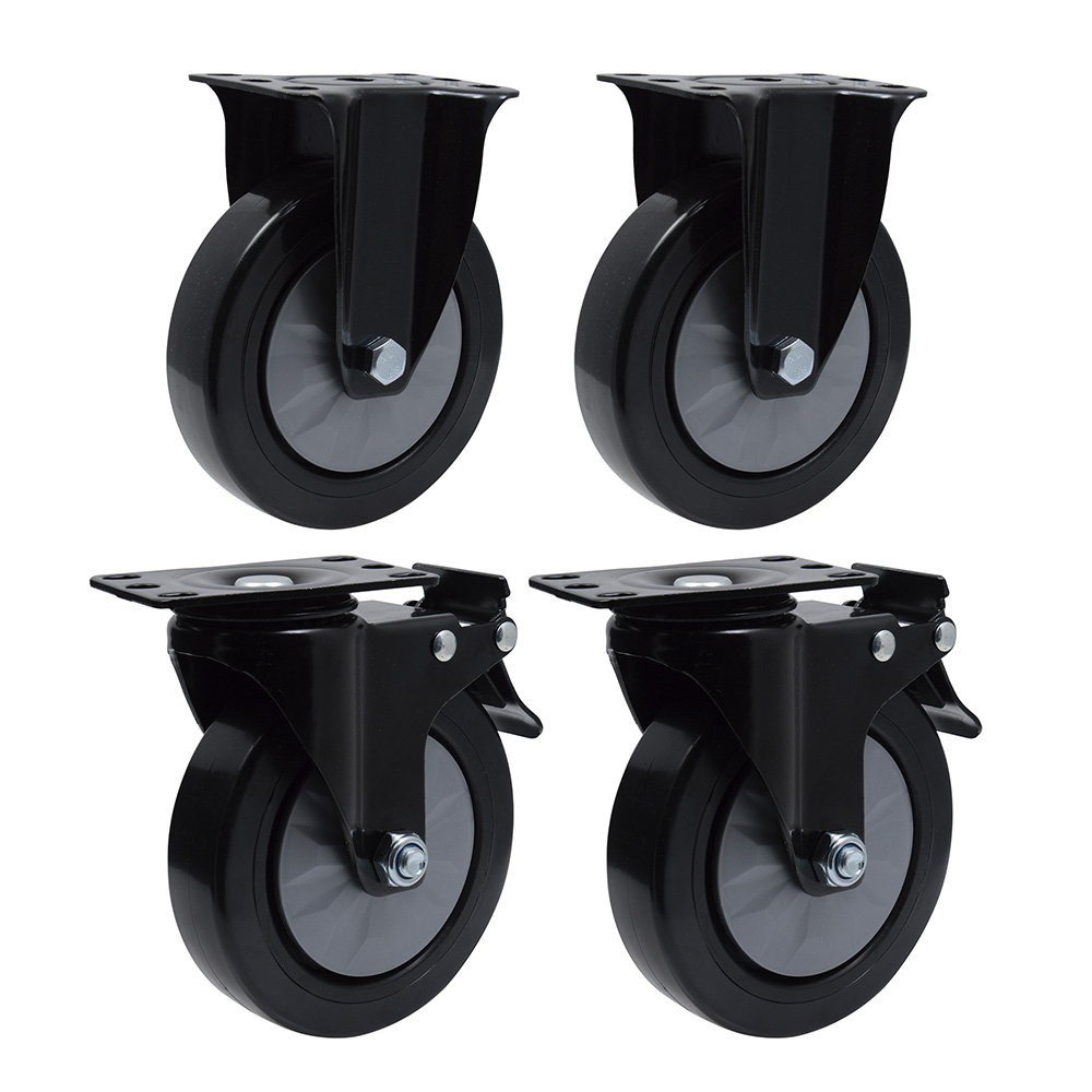 URREA JGO 4 RUEDAS HDREF1 5" PARA GABINETE HD