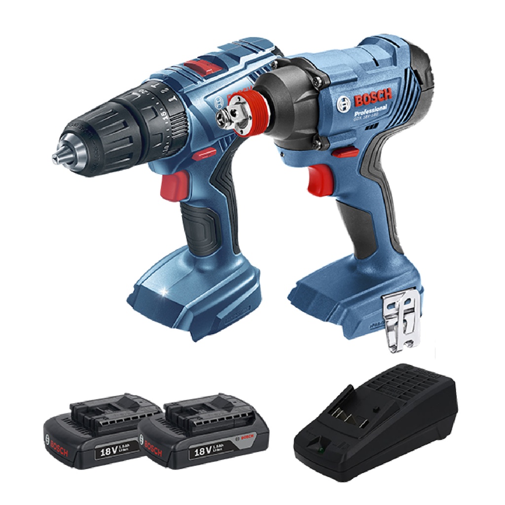 BOSCH COMBO ROTOMARTILLO      GSB180-LI+ATORN GDX180-LI 18V